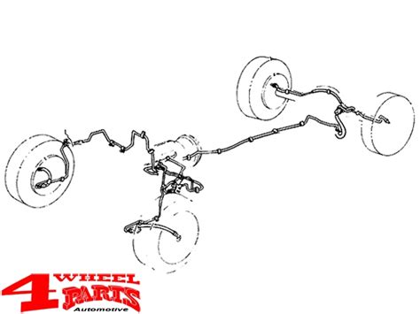 jeep cj7 hard brake line